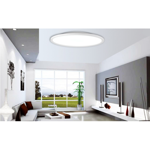 Modern Round Commercial LED Ceiling Panel Lights (300mm-600mm) Surface Mounted